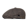 &quot;Bristol&quot; Retro Wool Flat Cap