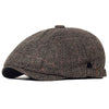 &quot;Bristol&quot; Retro Wool Flat Cap