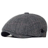 &quot;Bristol&quot; Retro Wool Flat Cap