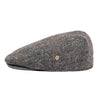 &quot;Dixon&quot; Plaid Herringbone Tweed Flat cap