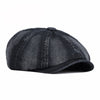 &quot;Lewis&quot; Newsboy Denim Cap