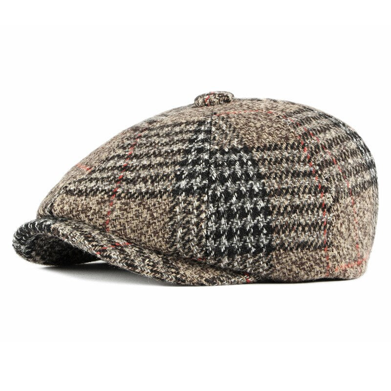 "Clapton" Newsboy Wool Cap