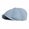 &quot;Lewis&quot; Newsboy Denim Cap