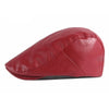 &quot;Lewis&quot; Classic Leather Flat Cap