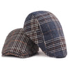 &quot;Bauer&quot; Plaid Cotton Flat Cap