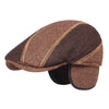 &quot;Dalkey&quot; Earmuffs Wool Flat Cap