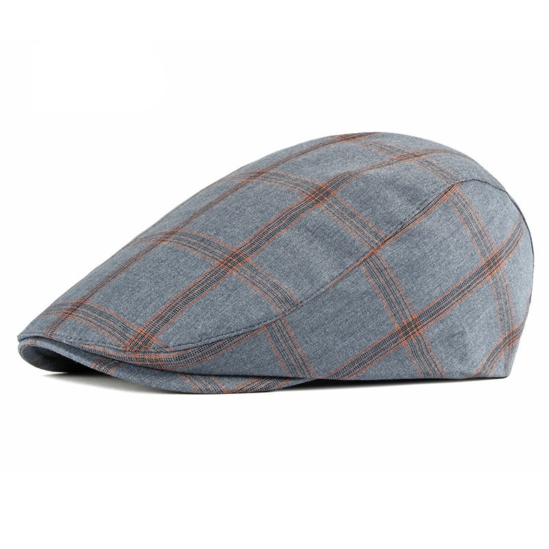 "Reece" British Cotton Flat Cap