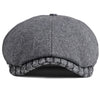 &quot;Denzel&quot; Earmuffs Newsboy Cap