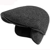 &quot;Dreft&quot; Earmuffs Cotton Flat Cap