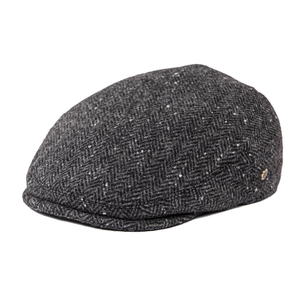 "Dask" Tweed Herringbone Flat Cap