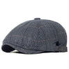 &quot;Bristol&quot; Retro Wool Flat Cap