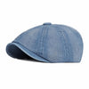 &quot;Lewis&quot; Newsboy Denim Cap