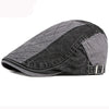 &quot;James&quot; Denim Cotton Flat Cap