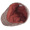 &quot;Moreau&quot; Plaid Wool Flat Cap