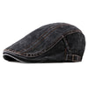 &quot;Miller&quot; Denim Cotton Flat Cap