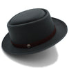 &quot;Leroy&quot; Porkpie Wool Hat