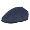 &quot;Rizzo&quot; Tweed Herringbone Flat Cap