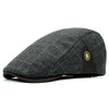 &quot;Bachmann&quot; Plaid Cotton Flat Cap