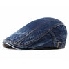 &quot;Miller&quot; Denim Cotton Flat Cap