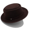 &quot;Leroy&quot; Porkpie Wool Hat