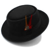 &quot;Burke&quot; Porkpie Wool Hat