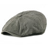 &quot;Bernard&quot; Cotton Flat Cap