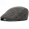 &quot;Derrence&quot; Wool Flat Cap