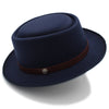 &quot;Leroy&quot; Porkpie Wool Hat