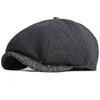 &quot;Denzel&quot; Earmuffs Newsboy Cap