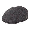 &quot;Dixon&quot; Plaid Herringbone Tweed Flat cap