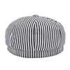 &quot;B&amp;W&quot; Striped Newsboy Cotton Cap