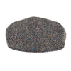 &quot;Dixon&quot; Plaid Herringbone Tweed Flat cap