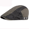 &quot;James&quot; Denim Cotton Flat Cap