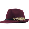 &quot;Dolberg&quot; Fedora Wool Hat