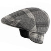 &quot;Griffiths&quot; Earmuffs Flat Cap