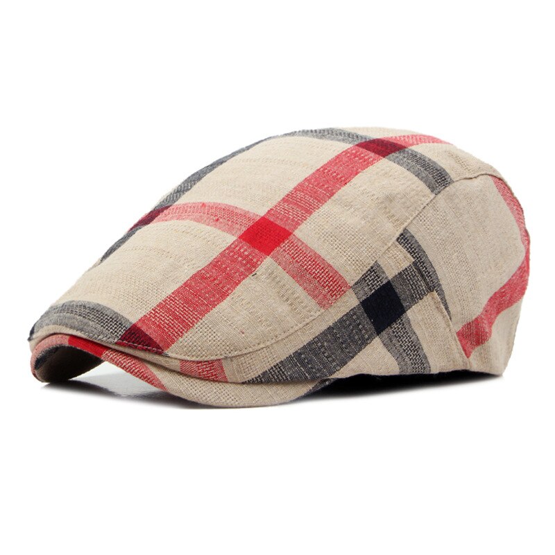 "Derrence" Cotton Flat Cap