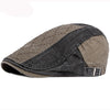 &quot;James&quot; Denim Cotton Flat Cap